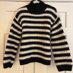 H&M Chunky Knit Striped Sweater